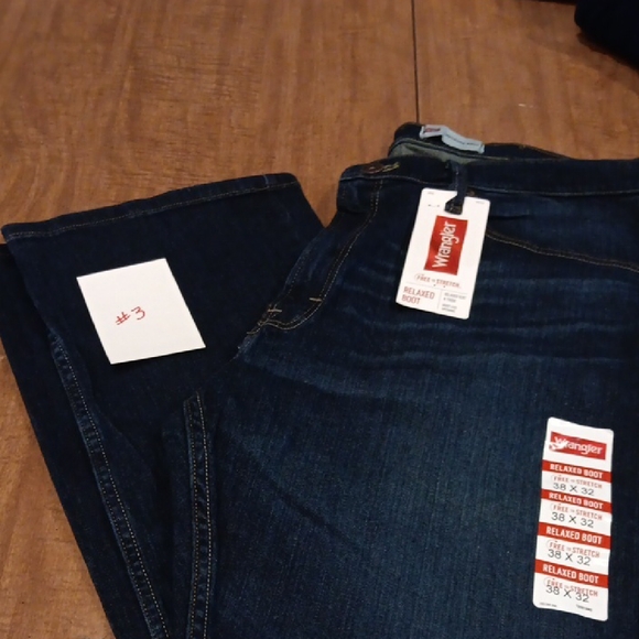 Wrangler Indigo Denim Jeans - Picture 4 of 5